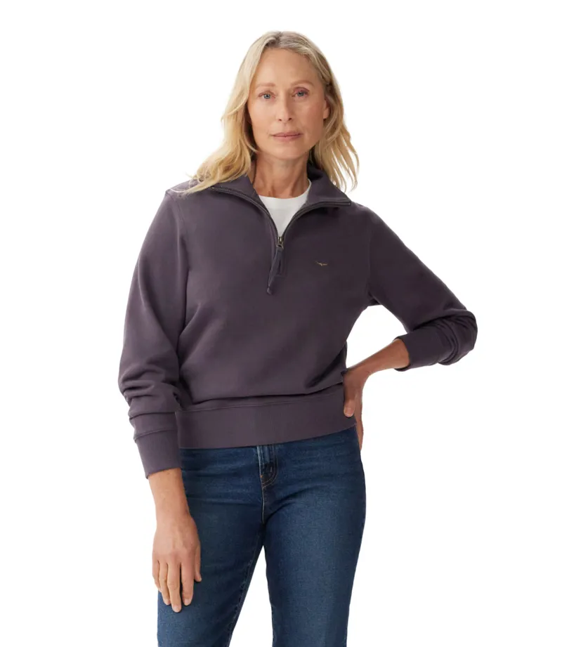 RM Williams Trickett 1/4 Zip Charcoal-2